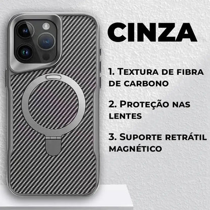 Case Apple Newzone Fibra de Carbono