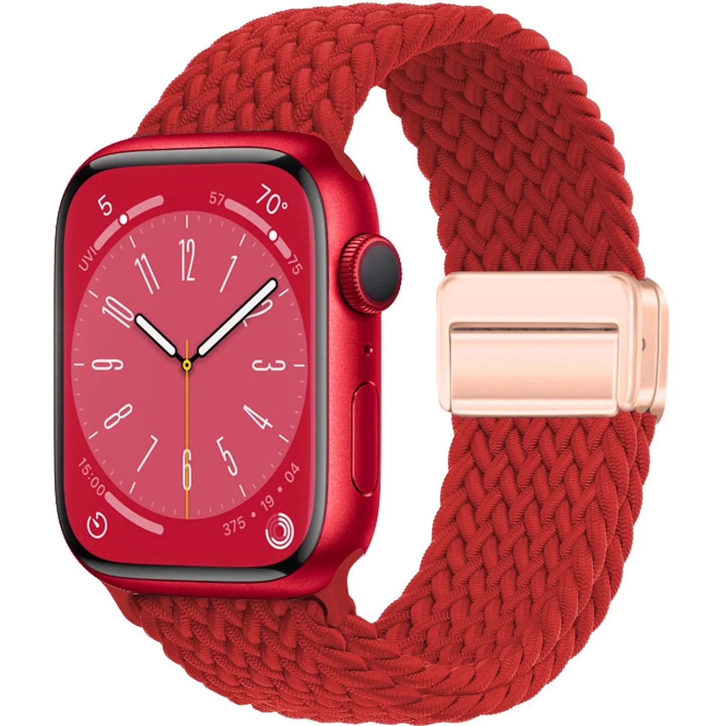Pulseira Trançada de Nylon Magnética Apple Watch