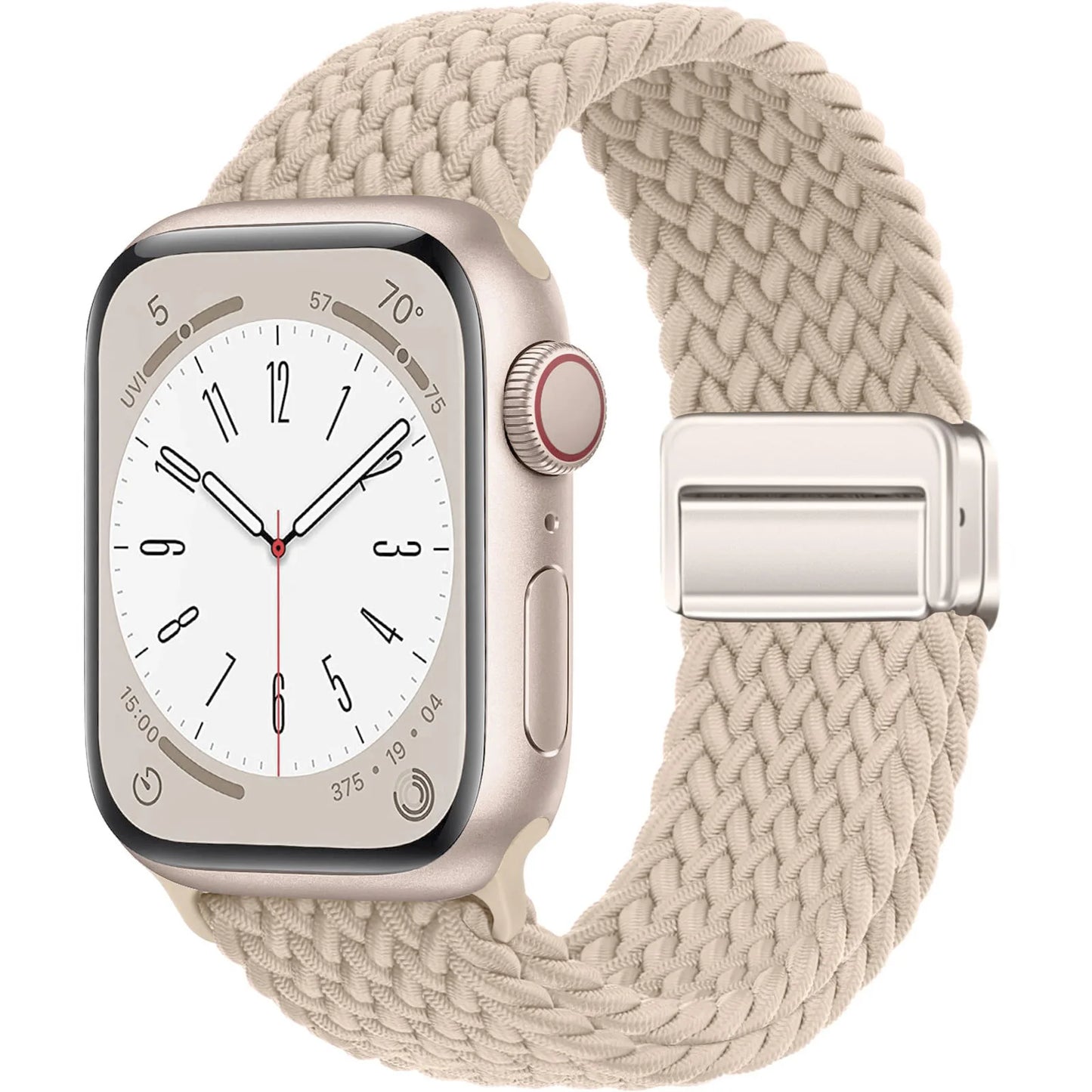 Pulseira Trançada de Nylon Magnética Apple Watch