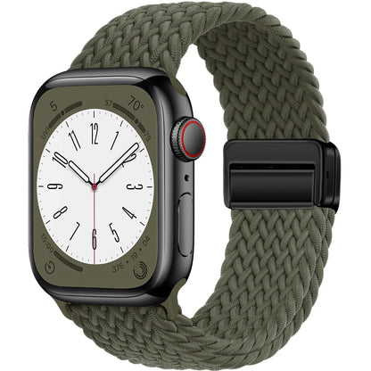 Pulseira Trançada de Nylon Magnética Apple Watch